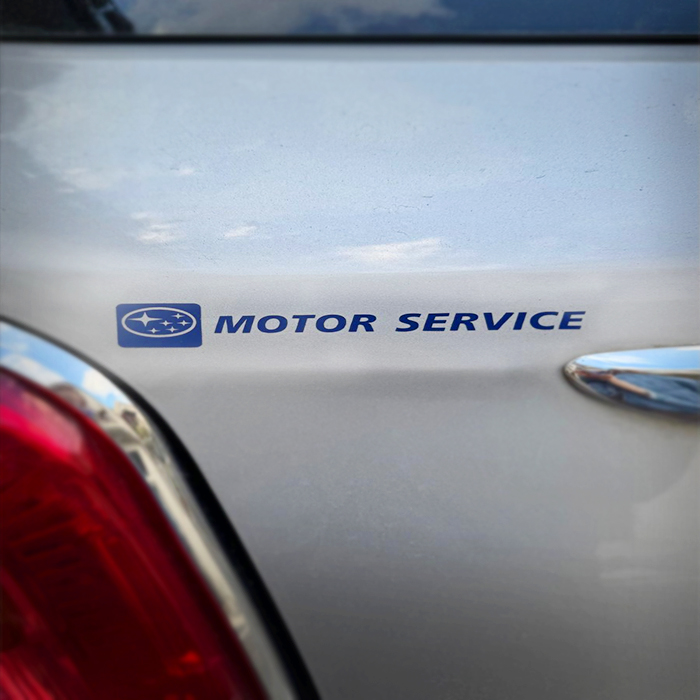 Motor Service adesivi